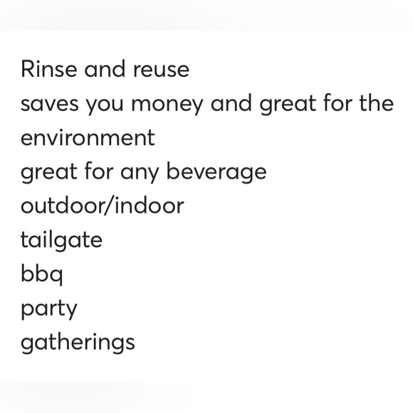 New reusable plastic eco friendly plastic cups bundle - Picture 13 of 13